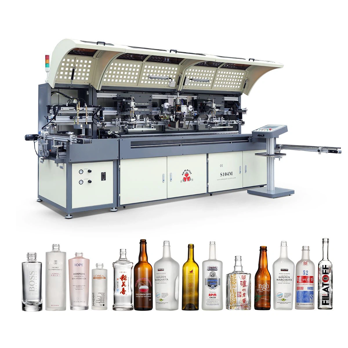 Printer Layar Botol Kaca