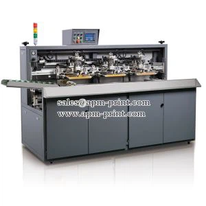 SG104 Akurasi Tinggi Empat Warna Botol Kaca Layar Printer dengan Shuttle